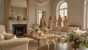 Private estate setting for a luxury bachelorette weekend near Boston