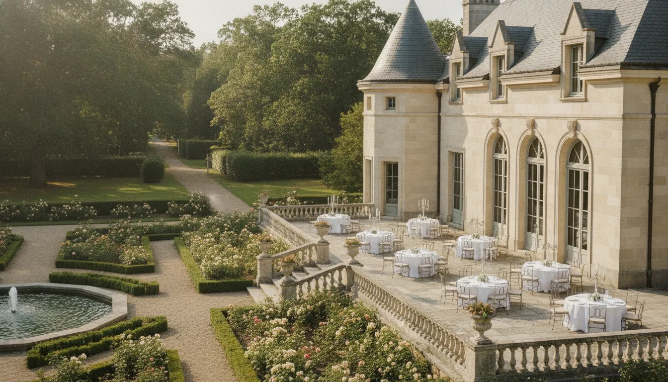 French Chateau-inspired private estate venue near Boston